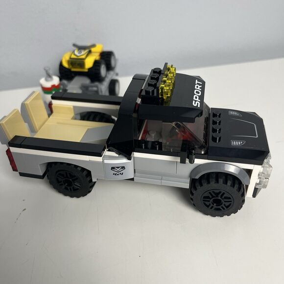 LEGO City ATV Race Team - 60148 - Complete And Fully Built - w/Minifigs & Manual - Picture 7 of 14